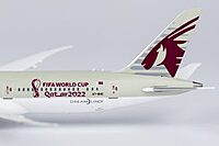 Qatar Airways 787-9 Dreamlinerwith FIFA World Cup Qatar 2022 title