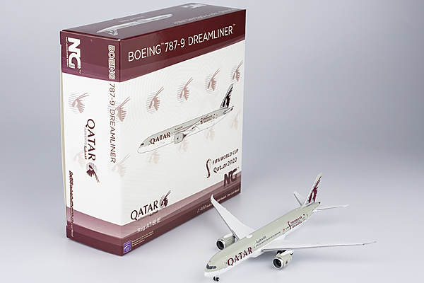 NG MODELS – 55105 Qatar Airways 787-9 Dreamliner A7-BHE 1:400 (2023/02)