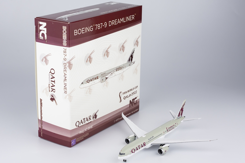 NG MODELS – 55105 Qatar Airways 787-9 Dreamliner A7-BHE 1:400 (2023/02)