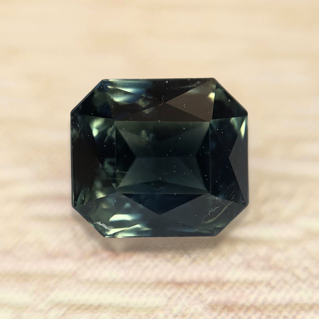 1.46ct Radiant Brilliant Cut Sapphire 1.46ct Radiant Brilliant Cut Sapphire