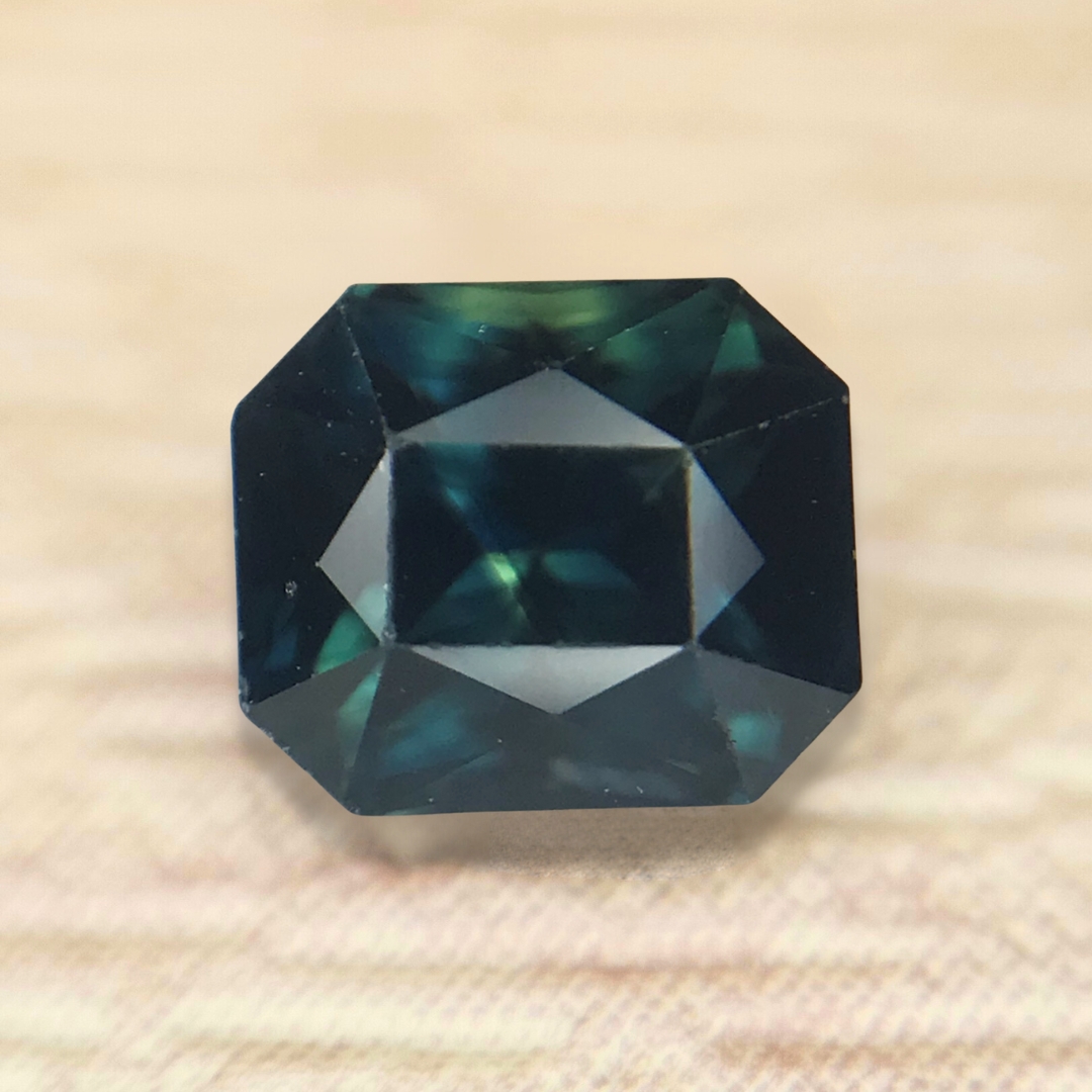 1.11ct Radiant Brilliant Cut Sapphire 1.11ct Radiant Brilliant Cut Sapphire