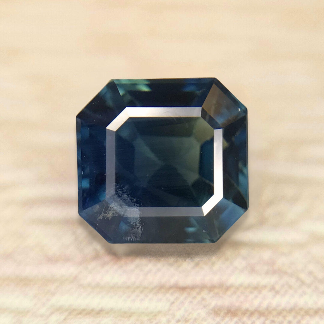 1.06ct Radiant Brilliant Cut Sapphire