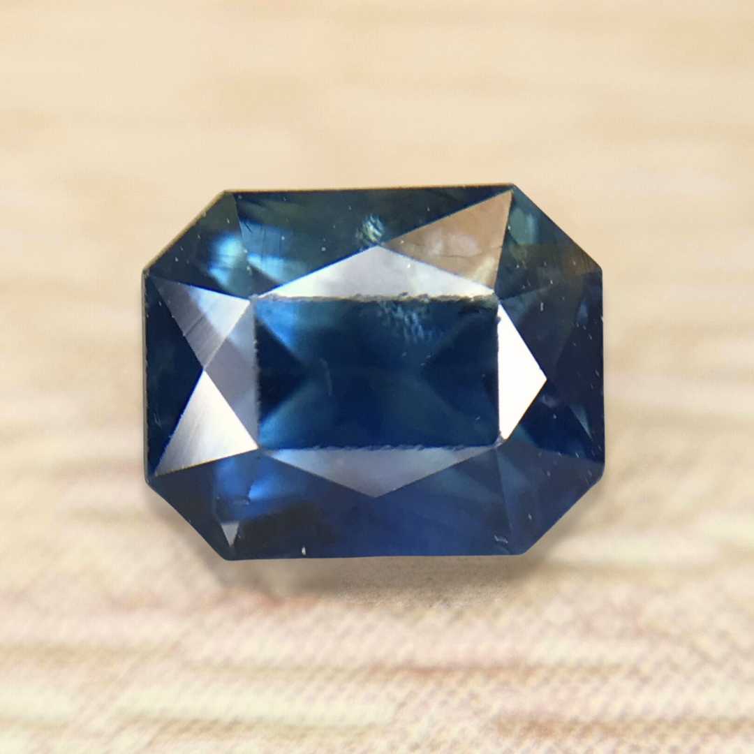 1.08ct Radiant Brilliant Cut Sapphire 1.08ct Radiant Brilliant Cut Sapphire