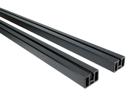 Fortress 6' Full Glass Panel Top and Bottom Rails Fortress 6' Full Glass Panel Top and Bottom Rails