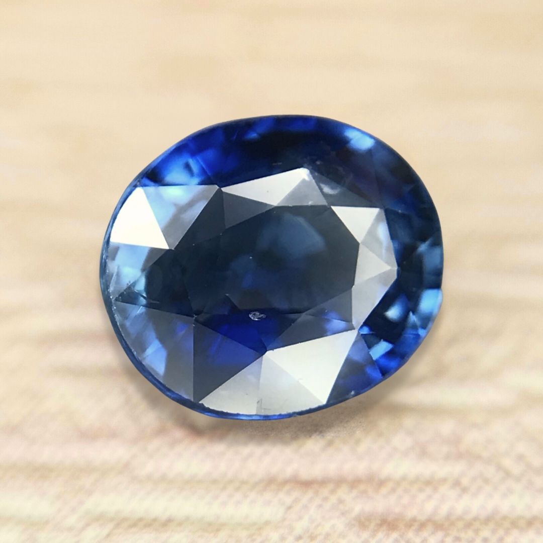 1.02ct Oval Mixed Cut Sapphire