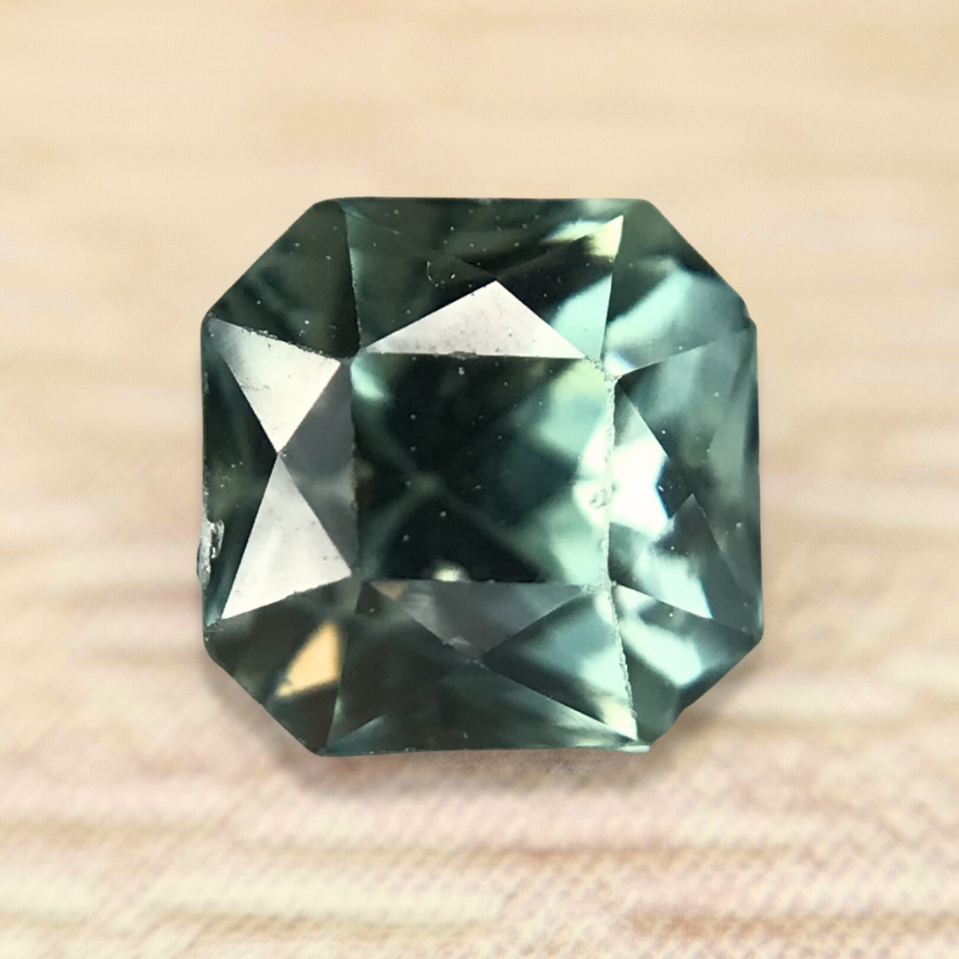 0.72ct Radiant Brilliant Cut Sapphire