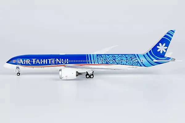 Air Tahiti Nui 787-9 Dreamliner 25th anniversary sticker; named Tupaia