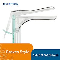 McKesson® Graves Vaginal Speculum Medium Non-Sterile Disposable
