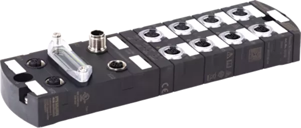 Murr Impact67 PN DIO16 M12L 5P, 55170
