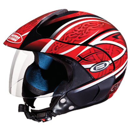 STUDDS MARSHALL D3 BLACK N2 RED C/V (L)