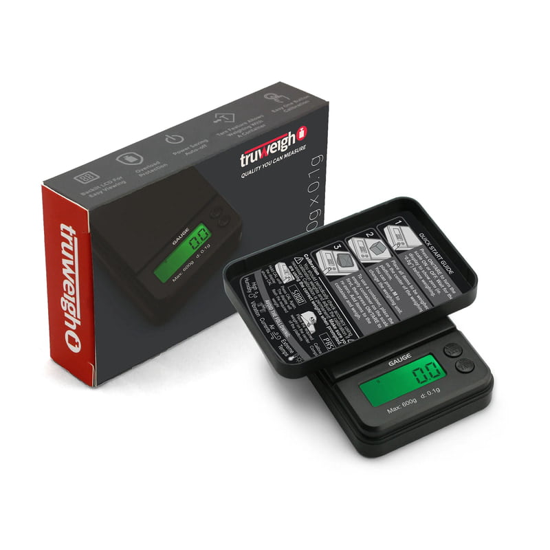 TRUWEIGHT GAUGE DIGITAL MINI SCALE 600GX0.1G