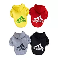 Dogbaby Hoodie for Dogs – Soft Winter Pet Sweatshirt