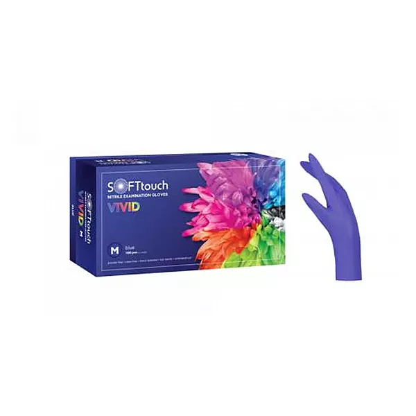 VIVID NOVOTOUCH POWDER FREE LATEX MEDIUM (100PK)