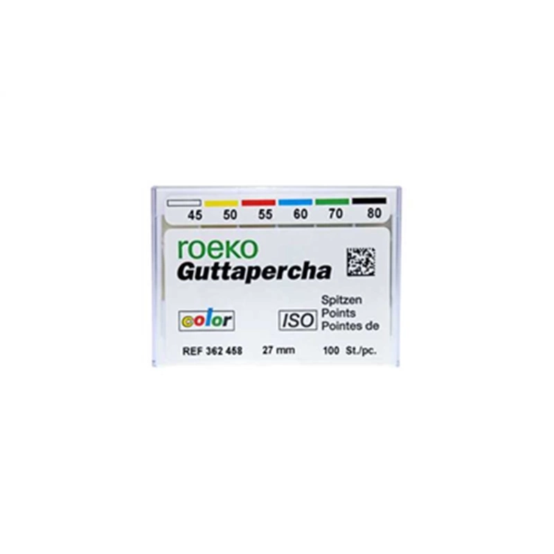 GUTTA PERCHA POINT COLOR 45-80