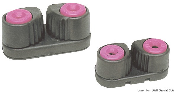 Clam cleat carbon fibre 3/8 mm