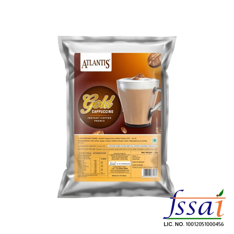 Atlantis Gold Cappuccino Coffee Premix-1kg