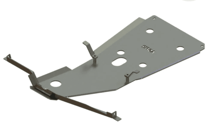 Toyota Land Cruiser 120/125 Gearbox & Transfer Case Skid Plate (Non-KDSS) Toyota Land Cruiser 120/125 Gearbox & Transfer Case Skid Plate (Non-KDSS)