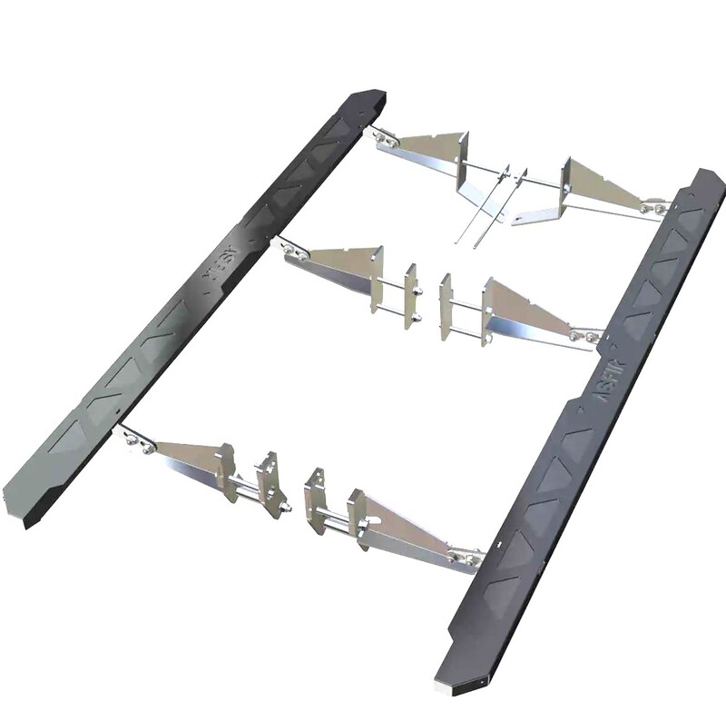 Toyota Land Cruiser 120 Rock Sliders | Petrol Toyota Land Cruiser 120 Rock Sliders | Petrol