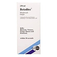 Betadine Mouthwash 250ml