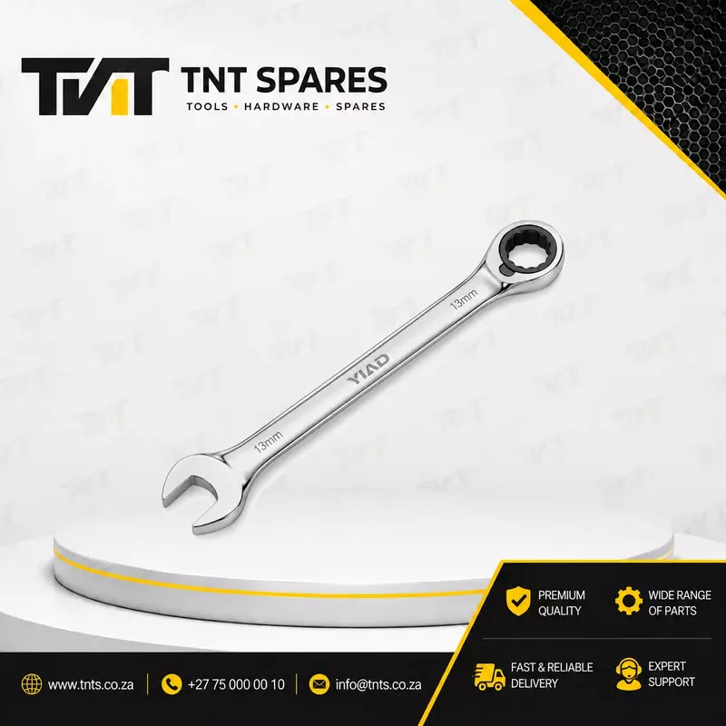 YIAD Ratchet Spanner / Ratcheting Combination Wrench 13MM