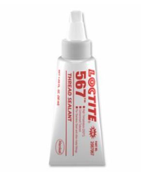 567™ PST® Thread Sealant, High Temperature, 50 mL Tube, Off-White