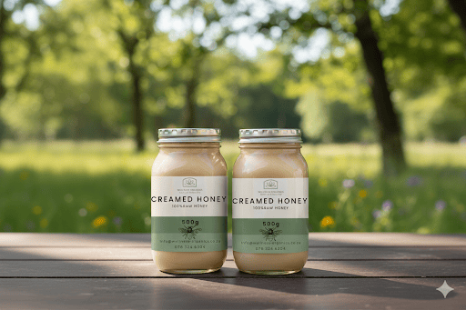 Raw Creamed Honey 350ml/500g