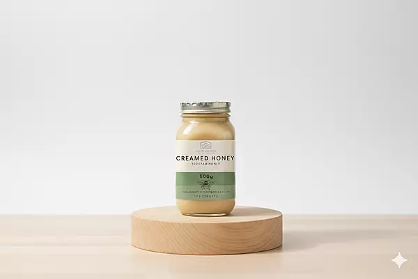 Raw Creamed Honey 350ml/500g