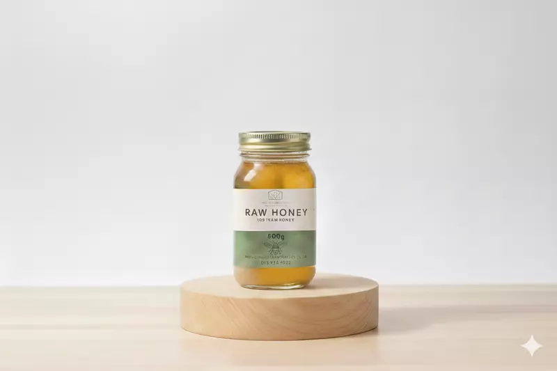 Raw honey 350ml/500g