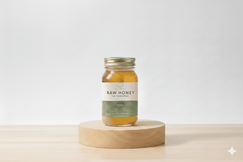 Raw honey 350ml/500g