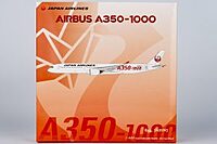 Japan Airlines (JAL) A350-1000 with red A350-1000 titles