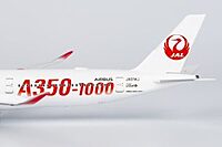 Japan Airlines (JAL) A350-1000 with red A350-1000 titles