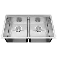 33-inch Double Equal Bowl, 16g LZ Series, Workstation 570895