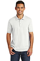 KP55 PLAYERA POLO DE PUNTO ACANALADO CABALLERO MC PORT & COMPANY