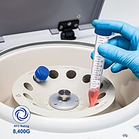 15ml Centrifuge Tube, Flat-top Cap, PP Tube, Sterile, DNase & RNase free, Conical Bottom, Rack Pack