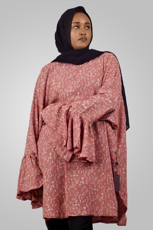 PEACHY PETAL CAPE