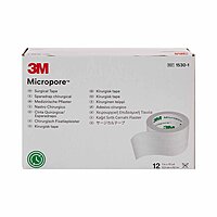 3M™ Micropore™ Medical Tape White 1 Inch X 10 Yard Paper NonSterile (RL/1EA)