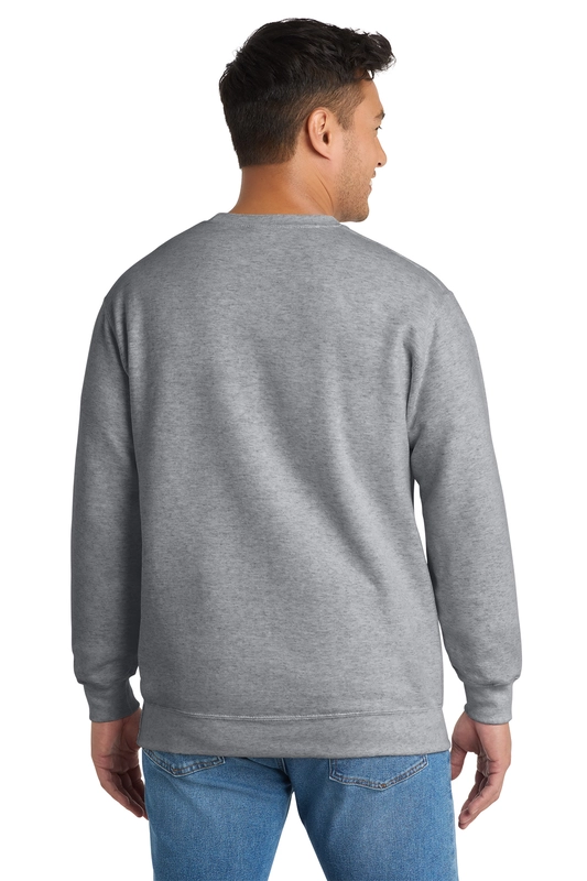 FU Cancer - Port & Co Core Fleece Crewneck Sweatshirt