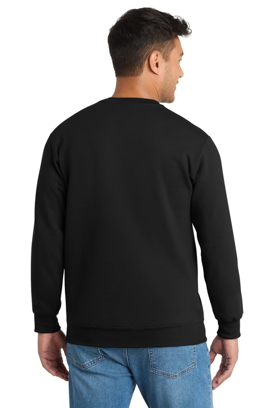 FU Cancer - Port & Co Core Fleece Crewneck Sweatshirt