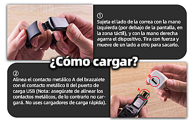 Pulsera Deportiva Inteligente con Monitor de Ritmo Cardíaco Pulsera Deportiva Inteligente con Monitor de Ritmo Cardíaco