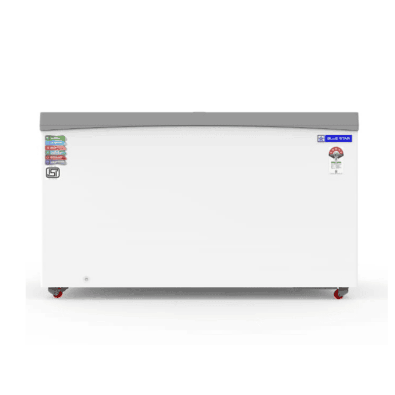 Front look of Blue Star Glass Top Deep Freezer-GT5-475N Front look of Blue Star Glass Top Deep Freezer-GT5-475N