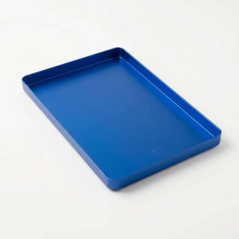 Metal Instrument Tray - Blue