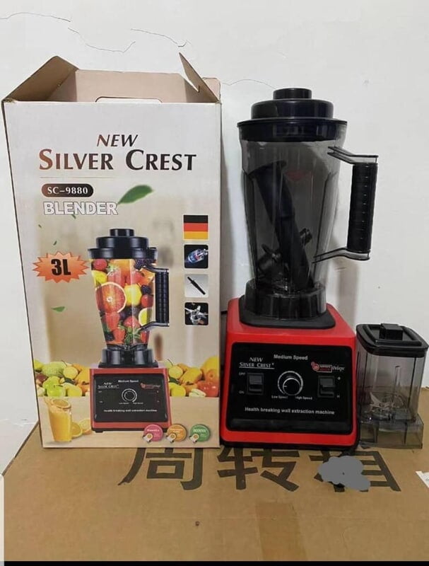 Silver Crest Blender 3L + 1cup 8000W