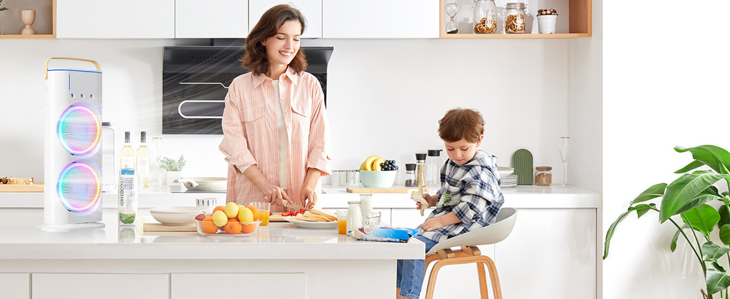 ❆Ventilador de refrigeración de alta eficiencia