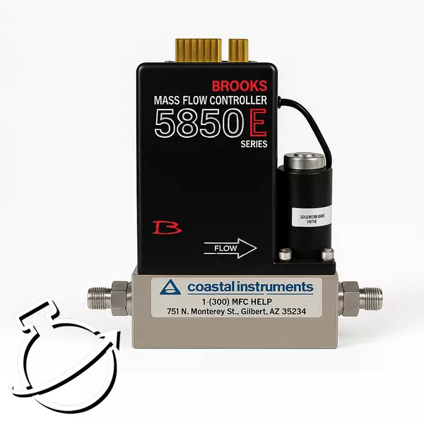 Mass Flow Controller Brooks model 5850E
