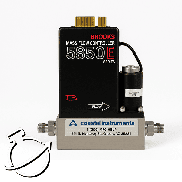 Mass Flow Controller Brooks model 5850E