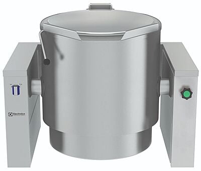 586078 STEAM (MAN) BOILING PAN, TILTING,400L(S)FS,D1000