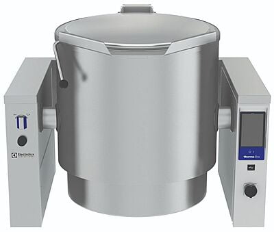 586099 STEAM (ELEC) BOILING PAN, PREARR. FOR STIRRER, TILTING,400L(S)FS,D1000