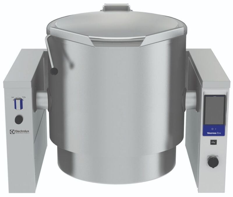 586099 STEAM (ELEC) BOILING PAN, PREARR. FOR STIRRER, TILTING,400L(S)FS,D1000 586099 STEAM (ELEC) BOILING PAN, PREARR. FOR STIRRER, TILTING,400L(S)FS,D1000