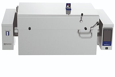 586277 ELECTRIC TILTING PRESSURE BRAISING PAN+STEAM+CTS, 170L,WALL,D850