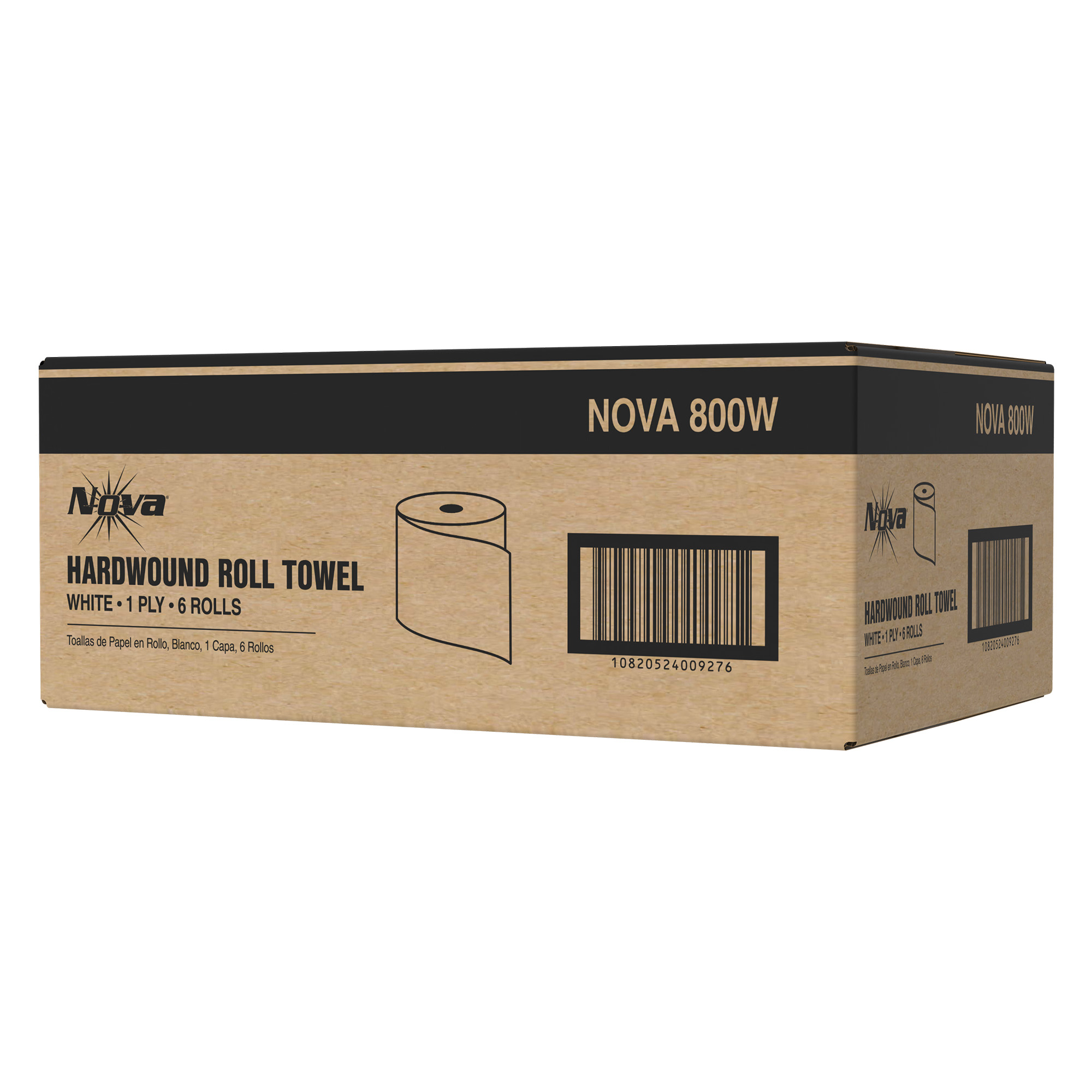 Nova Hardwound Roll Towel White 6 / cs